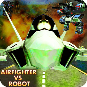 AirFighter gegen Mech Robot