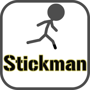 여자를위한 Stickman의 재미 실행 라인 롤링 무료 게임