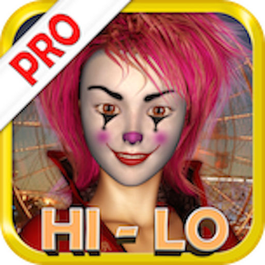 "A+" Evil Carnival HiLo Solitaire Best Classic Social Real Fun Cards Game With Friends Pro