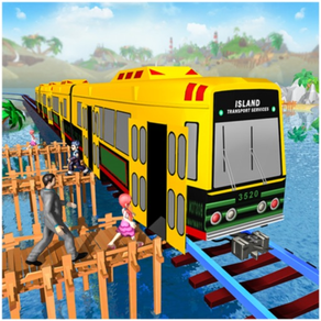 ilha Trem Transporte