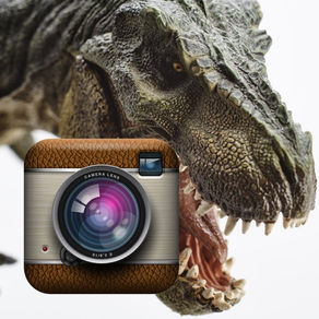 Virtuelle Dinosaurier-Kamera