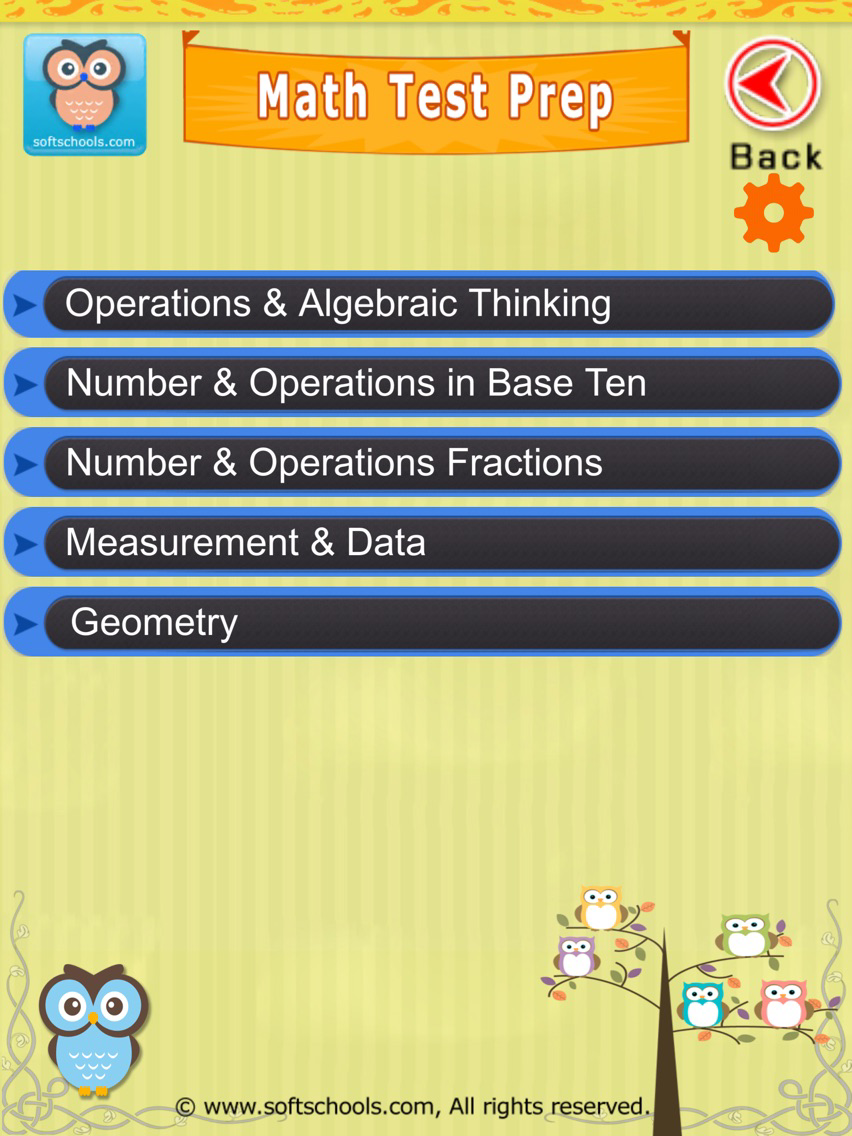 3rd Grade Math Test Prep poster
