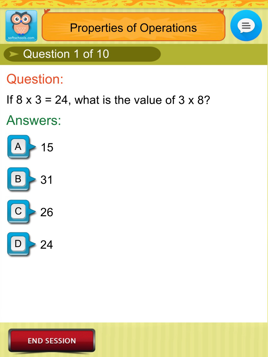 3rd Grade Math Test Prep poster