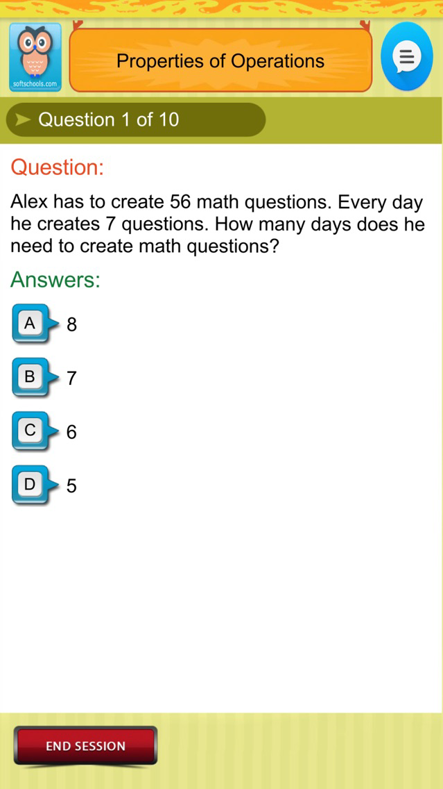 3rd Grade Math Test Prep poster