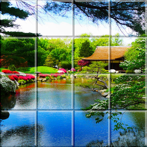 Tile Puzzle Japanese Gardens