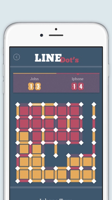 LINE DOT'S - Free strategy game. poster