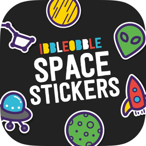 Ibbleobble Space Stickers for iMessage