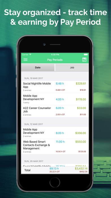 Work Hours Tracking & Billing الملصق