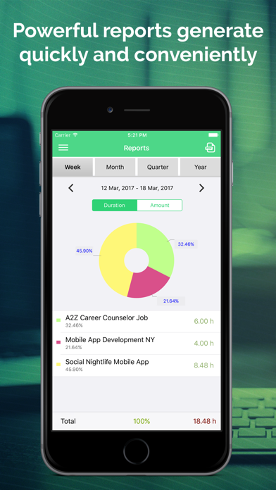 Work Hours Tracking & Billing الملصق