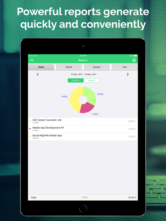 Work Hours Tracking & Billing الملصق