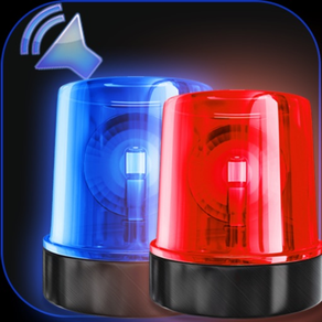 Police siren lights & sounds