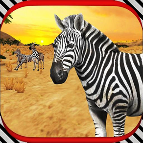 Zebra Horce Simulator 3D