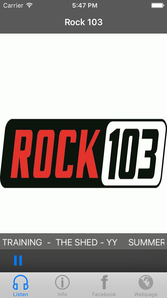 Rock 103 Plakat