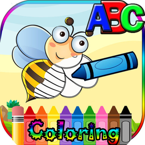 ABC Animal Coloring and Vocabulary