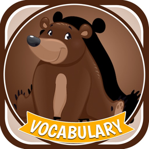Nettes Zoo Tiere Vocabulary Puzzle Game