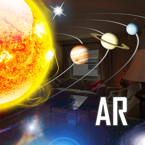 拡張現実感でダイナミックな太陽系を創造する