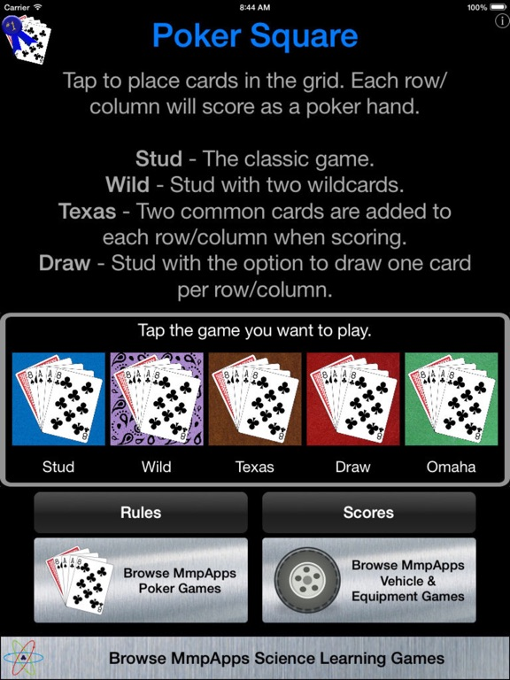 Poker Square - Solitaire poster