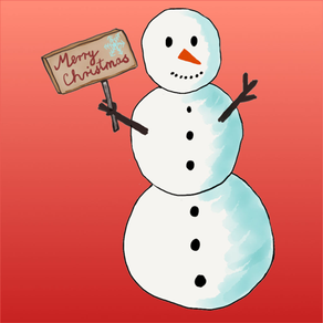 Snowman Stickers for Christmas