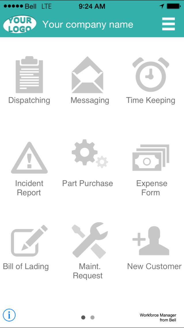 Workforce Manager for Bell poster