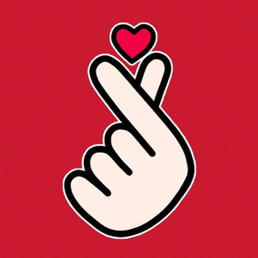 Finger Heart Animated Moji