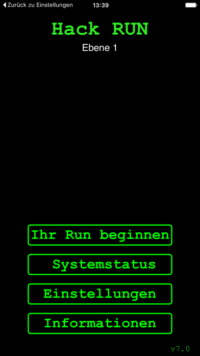 Hack RUN Plakat