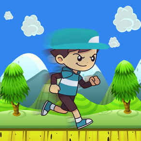 Super boy adventure -Running in the jungle