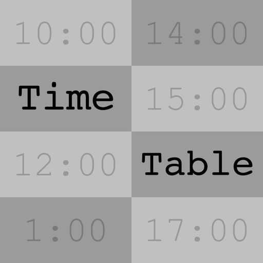 TimeTable UTC Time Zone Tool For IOS iPhone iPad iPod Touch Latest timetable-utc-time-zone-tool-for-ios-iphone-ipad-ipod-touch-latest