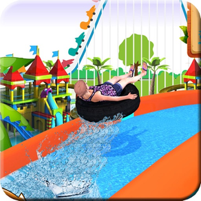 Water Slide Adventure 3D réel