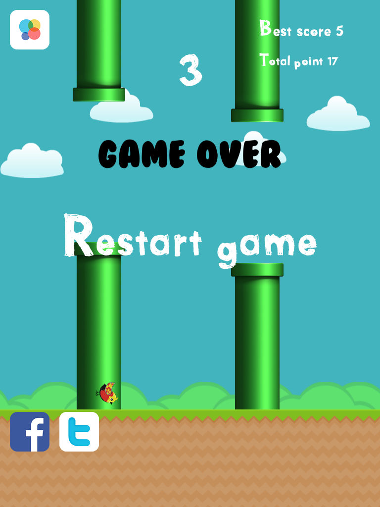 Flappy Sparrow - The Smashing Flappy Wings Adventure of Little Flying Birds poster