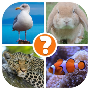 Tiere Quiz - Wort Bilder Spiel