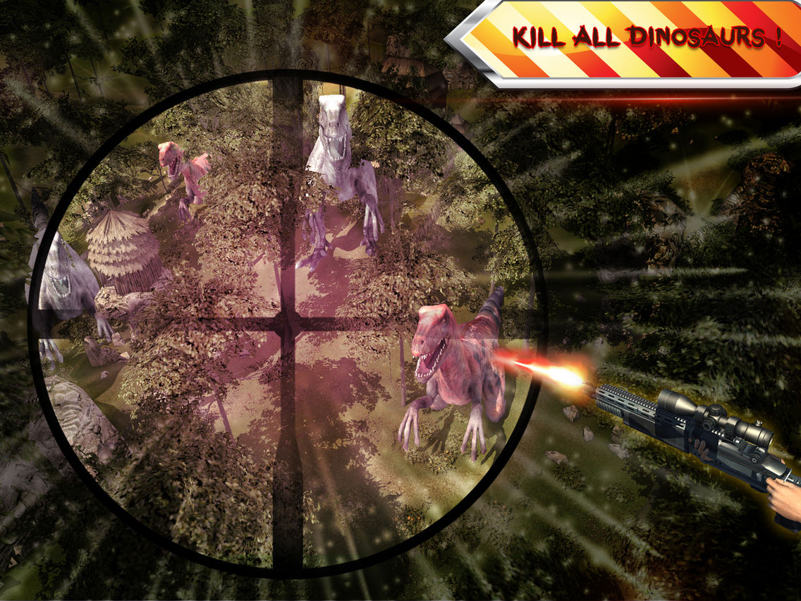 Dino Sniper Hunter Survival 3D poster