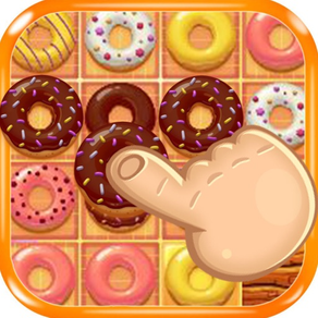 Donut Pop - Match-3-Spiel