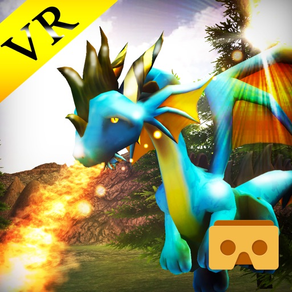 Simulador de voo do dragão VR para Google papelão