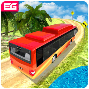 Elevated Bus Parking : Hill Station Bus Drive Game