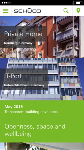 Schüco reference project App