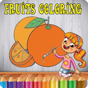 Páginas de livro para colorir frutas online