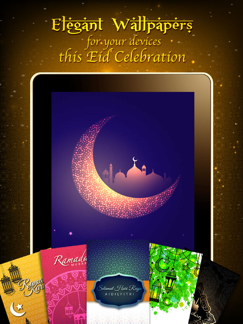 Eid Mubarak Greeting Cards + poster
