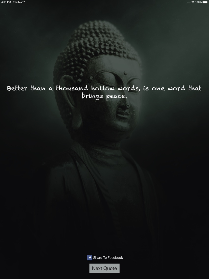 The Quotes of: Buddha poster