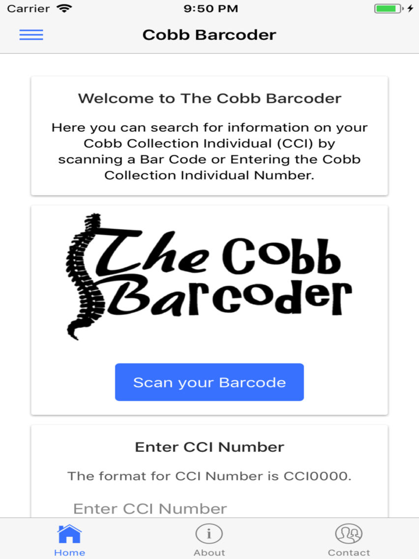 The Cobb Barcoder poster
