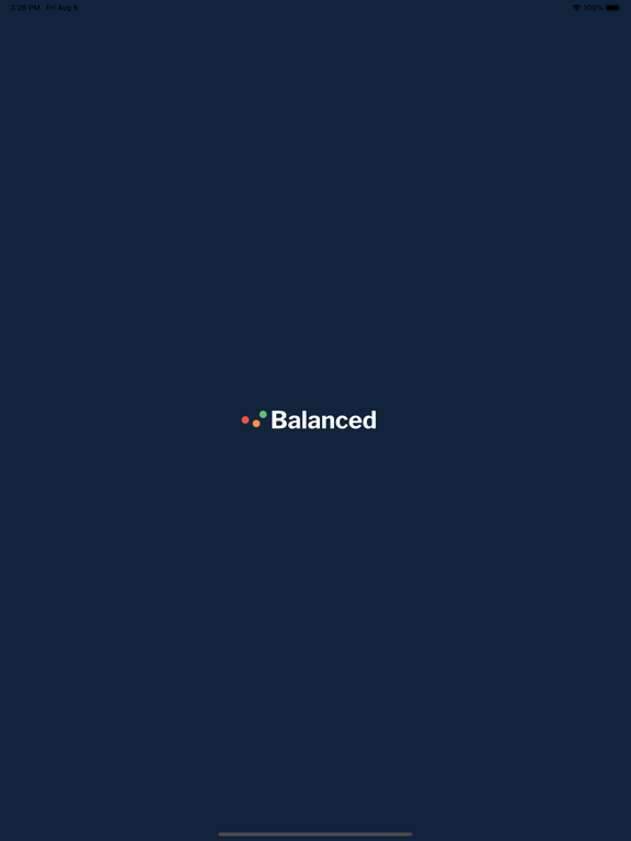 Balanced poster