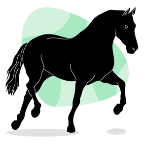 Black Horse Cowboy Stickers