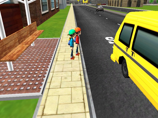 School Bus Driver 3D. poster