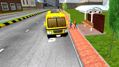 School Bus Driver 3D. poster