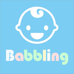 Babbling sound touch app