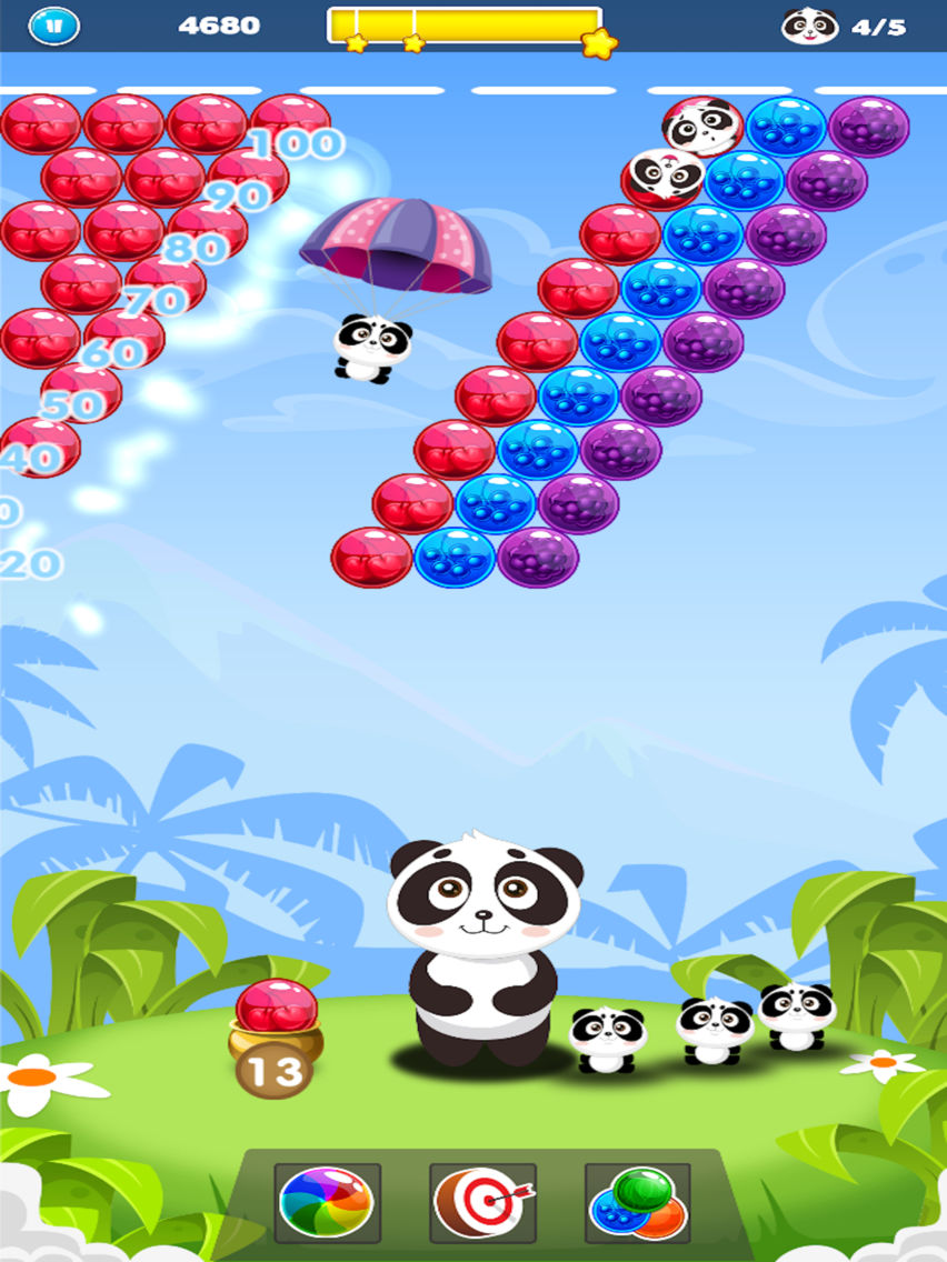 Panda Rescue -Bubble Shooter poster