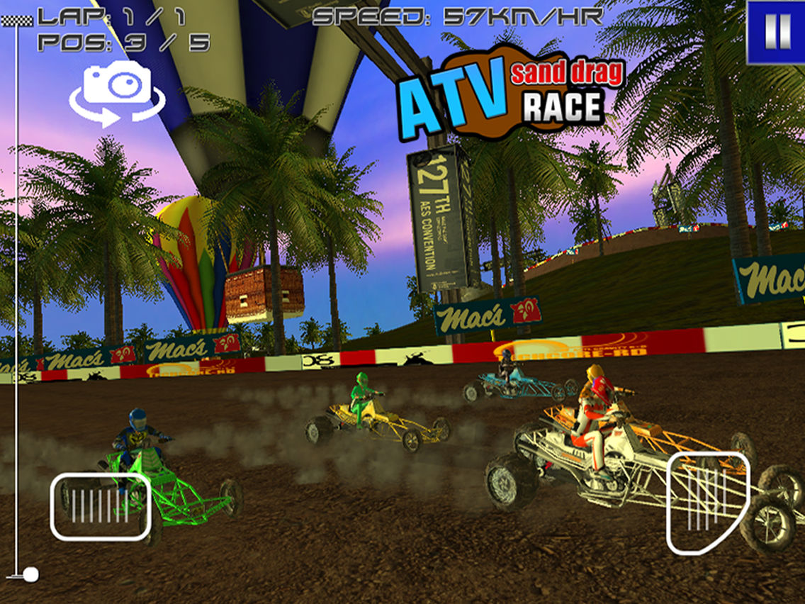 ATV Sand Drag Race für iOS (iPhone/iPad), Neueste Version zum 0.99 von