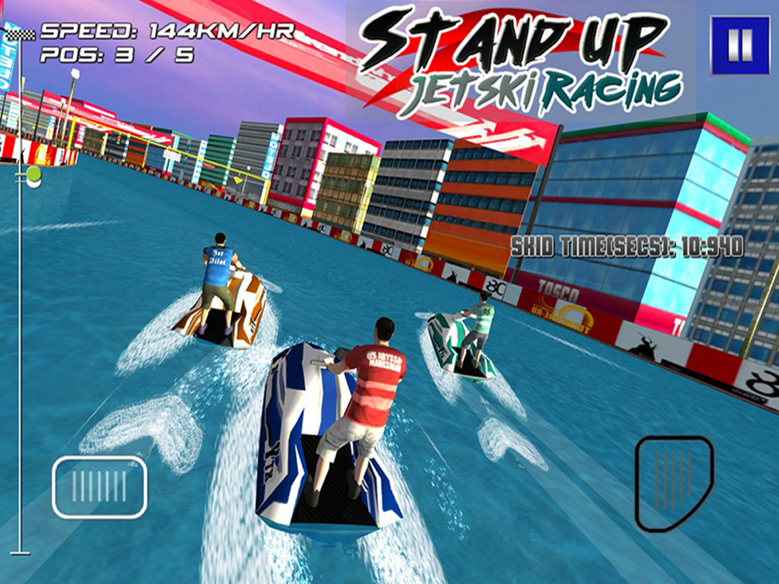 STANDUP JETSKI RACING - Top Jet Ski Surfing Games poster