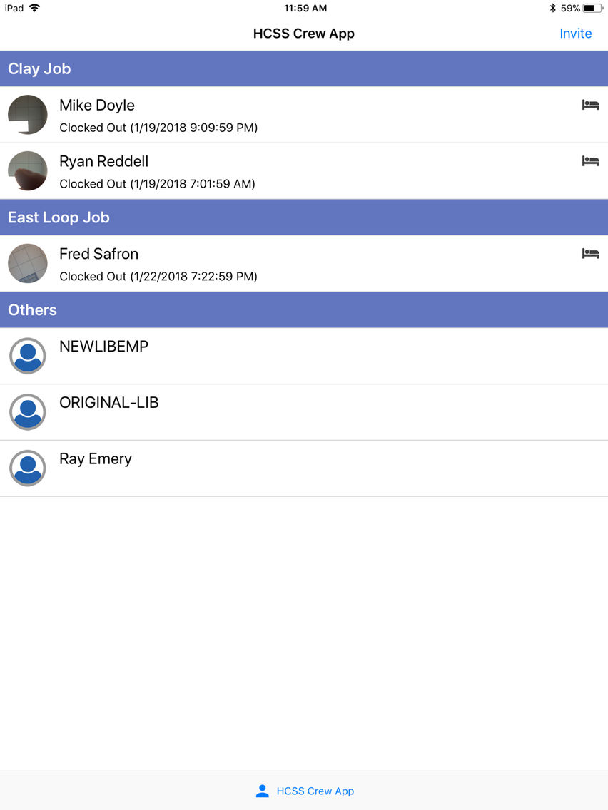 HCSS Crew App poster
