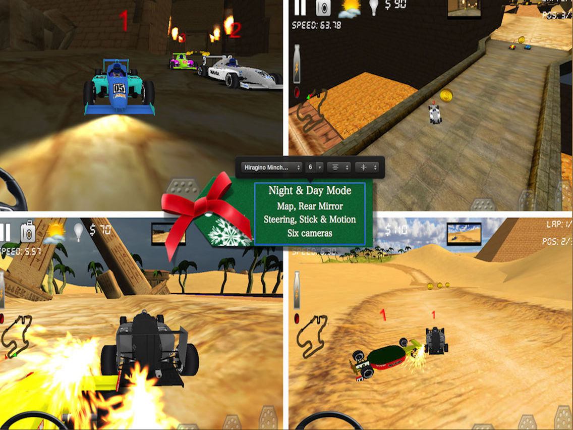 Kart Racing 3D Heated Car Race Game poster
