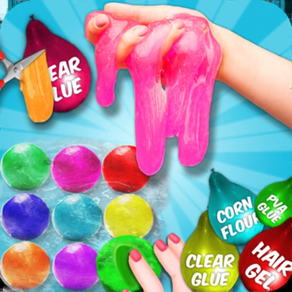 Clay Ball & Balloon Slime Game